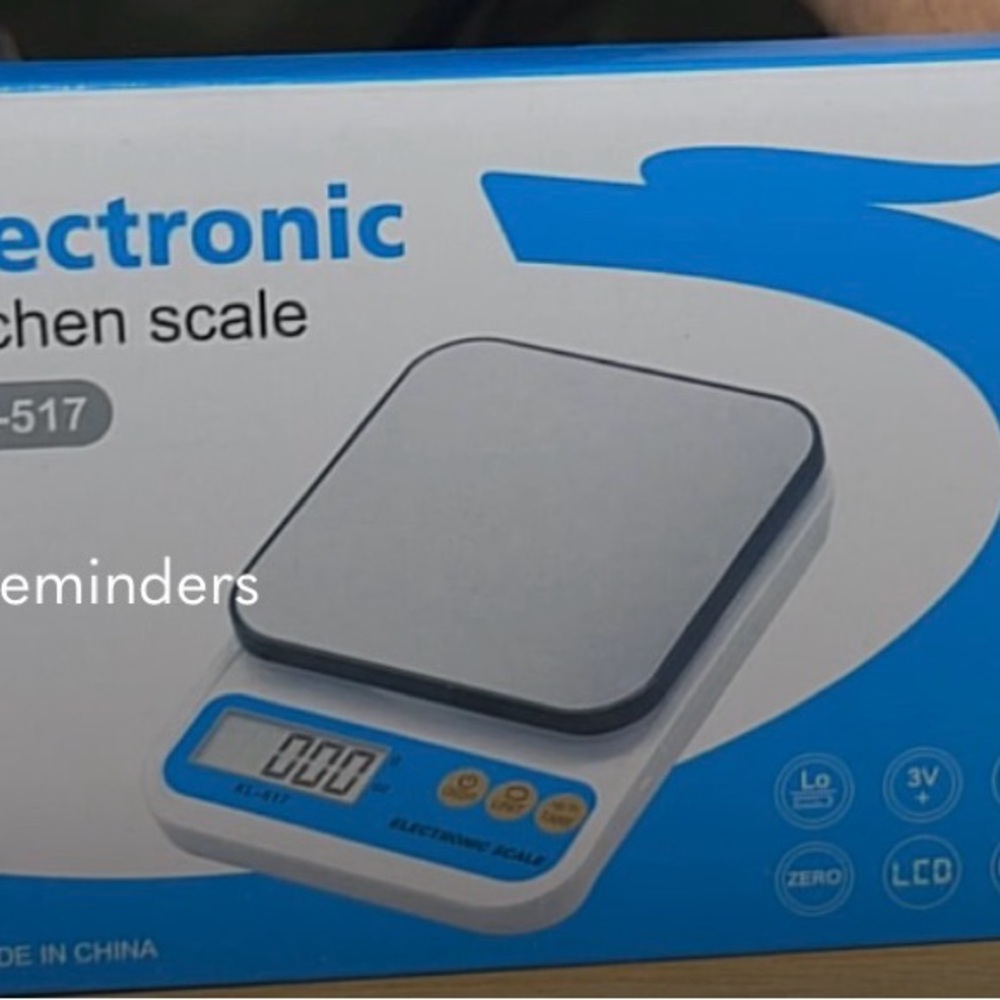 Electronic Kitchen Scale
